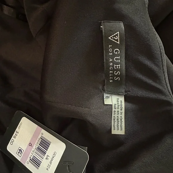 🆕 Guess Sexy and Fun Black Sleeveless Dress - Picture 3 of 8